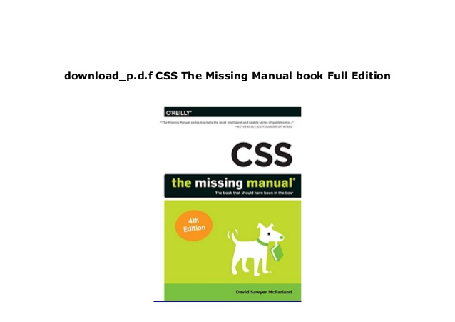 Css Manual Download