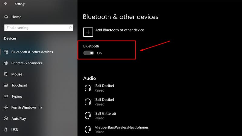 bluetooth driver for windows 10 hp